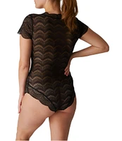 Simone Perele Karma Sheer Lace Bodysuit