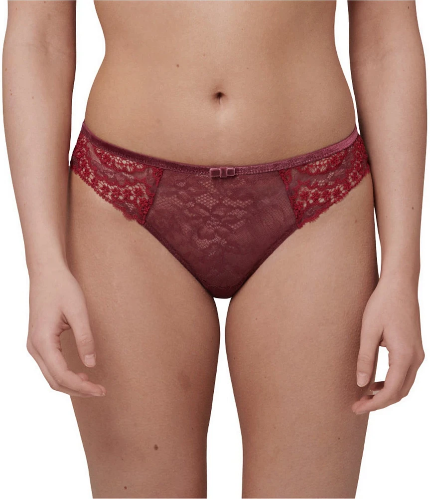 Simone Perele Scenario Lace Embroidered Bikini Panty