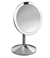 simplehuman 5#double; Mini 10x Magnification Sensor Lighted Mirror