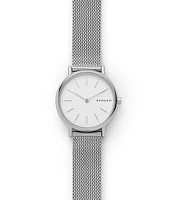 Skagen Women's Signature Slim Steel-Mesh Quartz Analog Watch