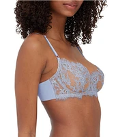 Skarlett Blue Entice Eyelash Lace Unlined Balconette Bra