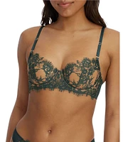 Skarlett Blue Entice Eyelash Lace Unlined Balconette Bra