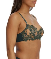 Skarlett Blue Entice Eyelash Lace Unlined Balconette Bra