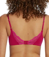 Skarlett Blue Impress: Floral Lace Unlined Balconette Underwire Bra