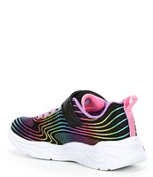 Skechers Girls' S Lights Wavy Beams Sneakers (Youth)