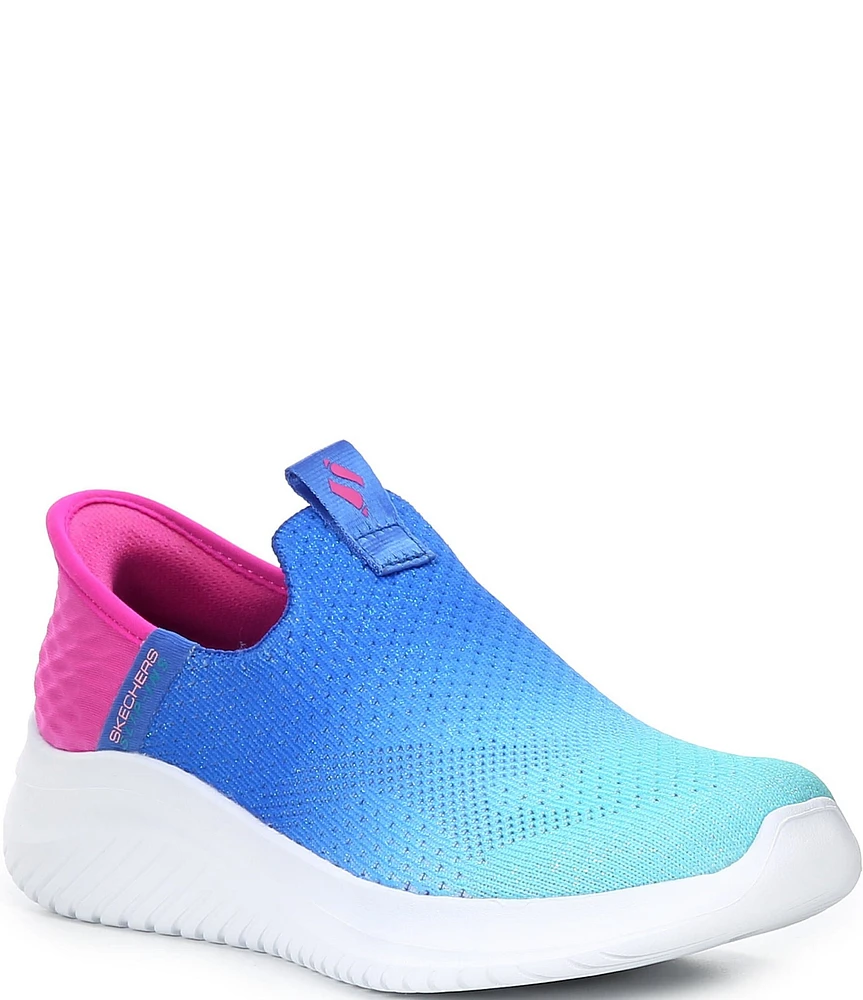 Skechers Girls' Slip-Ins Ultra Flex 3.0-Color Boost Washable Sneakers (Toddler)