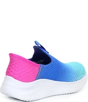 Skechers Girls' Slip-Ins Ultra Flex 3.0-Color Boost Washable Sneakers (Toddler)