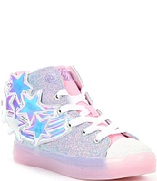 Skechers Girls' Twi-Lites 2.0 Magical Wish Lighted High-Top Sneakers (Toddler)