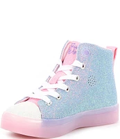 Skechers Girls' Twi-Lites 2.0 Magical Wish Lighted High-Top Sneakers (Toddler)