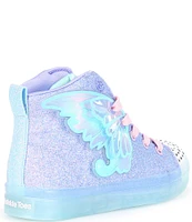 Skechers Girls' Twi-Lites 2.0 Twinkle Wishes Hi-Top Lighted Sneakers (Toddler)