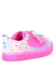 Skechers Girls' Twinkle Toes® Rhinestone Shuffle Brights Lighted Sneakers (Infant)