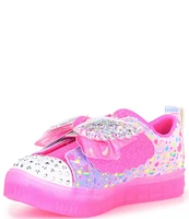 Skechers Girls' Twinkle Toes® Rhinestone Shuffle Brights Lighted Sneakers (Infant)