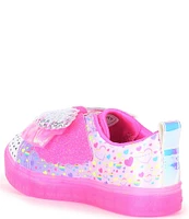 Skechers Girls' Twinkle Toes® Rhinestone Shuffle Brights Lighted Sneakers (Youth)