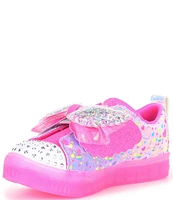 Skechers Girls' Twinkle Toes® Rhinestone Shuffle Brights Lighted Sneakers (Youth)