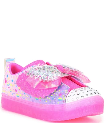 Skechers Girls' Twinkle Toes Shuffle Brights Lighted Sneakers (Toddler)