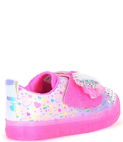 Skechers Girls' Twinkle Toes Shuffle Brights Lighted Sneakers (Toddler)