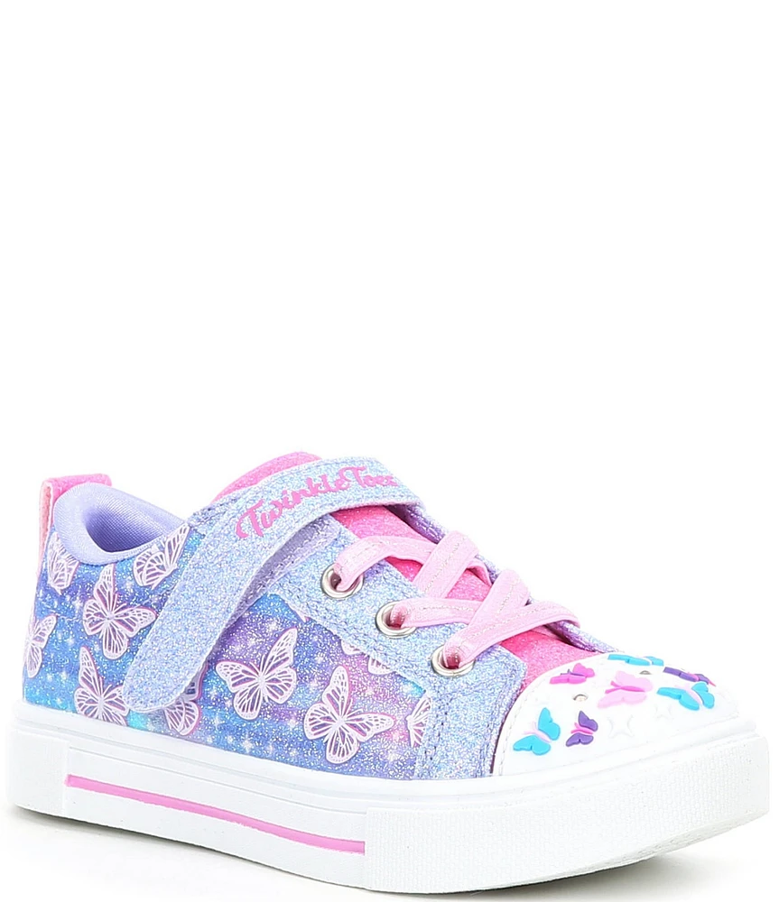 Skechers Girls' Twinkle Toes: Twinkle Sparks Ombre Flutter Lighted Sneakers (Infant)