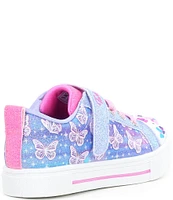 Skechers Girls' Twinkle Toes: Twinkle Sparks Ombre Flutter Lighted Sneakers (Infant)