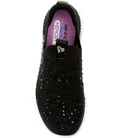 Skechers Girls' Ultra Flex 3.0 Sparkle Show Stopper Washable Sneakers (Toddler)