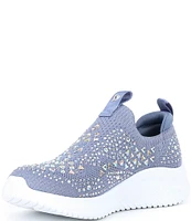 Skechers Girls' Ultra Flex 3.0 Sparkle Show Stopper Washable Sneakers (Toddler)