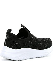 Skechers Girls' Ultra Flex 3.0 Sparkle Show Stopper Washable Sneakers (Youth)