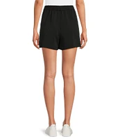 Skies Are Blue Brushed Modal Drawstring High Waist Shorts