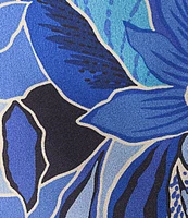 Skies Are Blue Coordinating Floral Printed V Neck Sleeveless Satin Tank