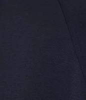 Skies Are Blue Plus Brushed Modal Blend Short Sleeve Half Zip Top