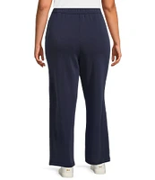 Skies Are Blue Plus High Rise Brushed Modal Blend Drawstring Pants