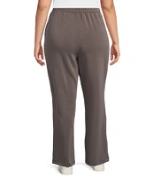 Skies Are Blue Plus High Rise Brushed Modal Blend Drawstring Pants
