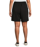 Skies Are Blue Plus Size Brushed Modal Shorts