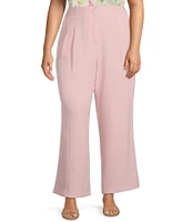 Skies Are Blue Plus Size Straight Leg Pants