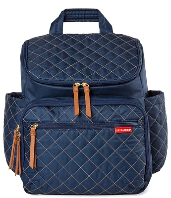 Skip Hop Quilted Forma Backpack Diaper Bag