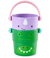 Skip Hop Zoo Stack & Pour Buckets Baby Bath Toy