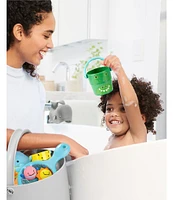 Skip Hop Zoo Stack & Pour Buckets Baby Bath Toy