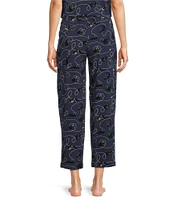 Sleep Sense Cats & Yarn Print Coordinating Capri Sleep Pants