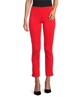 Slim Factor by Investments Coordinating Ponte Knit Ankle Skinny Pants