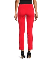 Slim Factor by Investments Coordinating Ponte Knit Ankle Skinny Pants