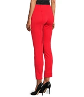 Slim Factor by Investments Coordinating Ponte Knit Ankle Skinny Pants