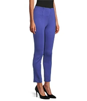 Slim Factor by Investments Coordinating Ponte Knit Ankle Skinny Pants