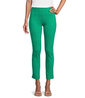 Slim Factor by Investments Coordinating Ponte Knit Ankle Skinny Pants
