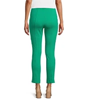 Slim Factor by Investments Coordinating Ponte Knit Ankle Skinny Pants