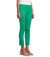 Slim Factor by Investments Coordinating Ponte Knit Ankle Skinny Pants
