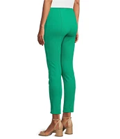 Slim Factor by Investments Coordinating Ponte Knit Ankle Skinny Pants