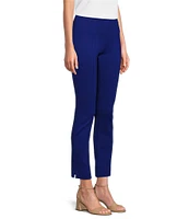 Slim Factor by Investments Coordinating Ponte Knit Ankle Skinny Pants