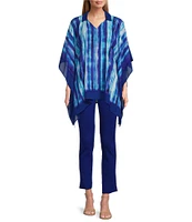 Slim Factor by Investments Coordinating Ponte Knit Ankle Skinny Pants