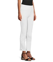 Slim Factor by Investments Coordinating Ponte Knit Ankle Skinny Pants
