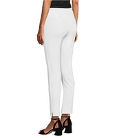 Slim Factor by Investments Coordinating Ponte Knit Ankle Skinny Pants