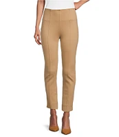 Slim Factor by Investments Coordinating Ponte Knit Ankle Skinny Pants