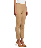 Slim Factor by Investments Coordinating Ponte Knit Ankle Skinny Pants